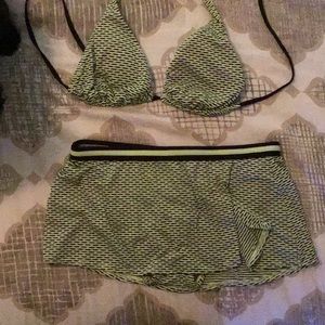 Bikini with skirted bottom